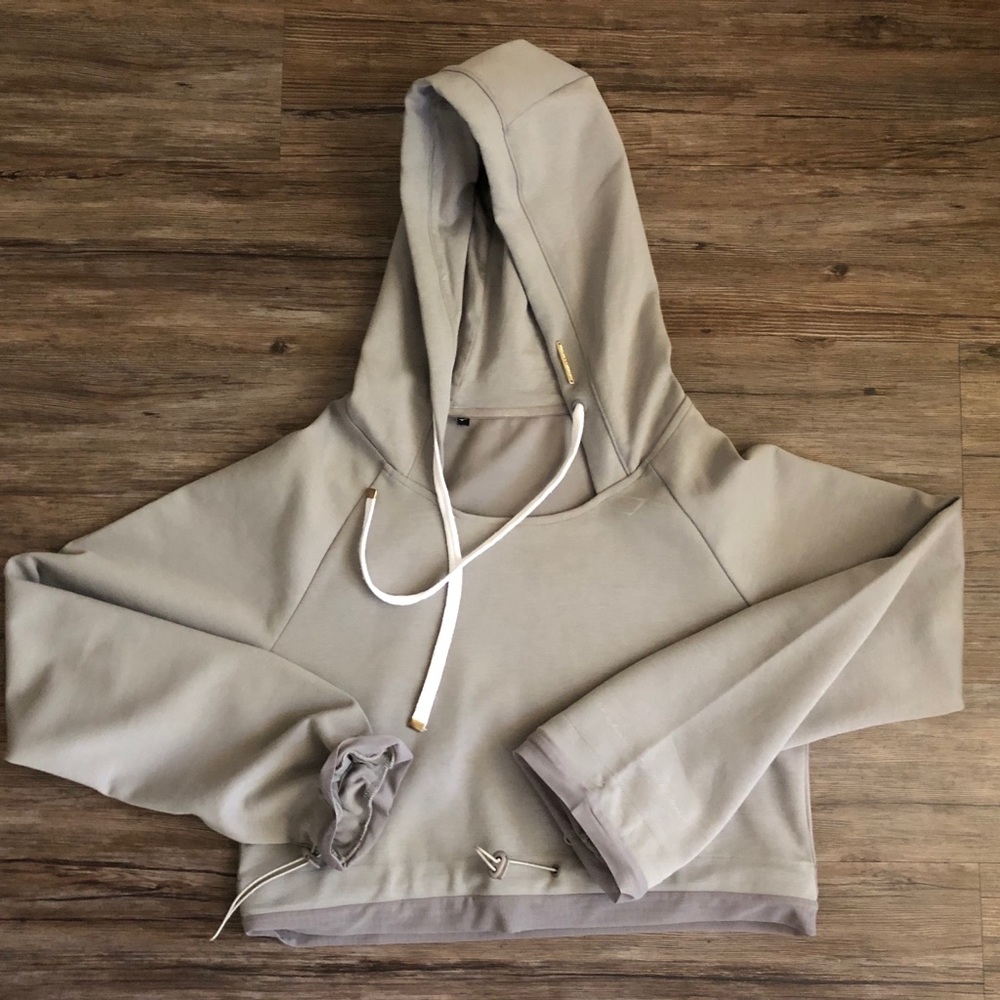 Gymshark X Whitney Simmons Grey Hoodie size M